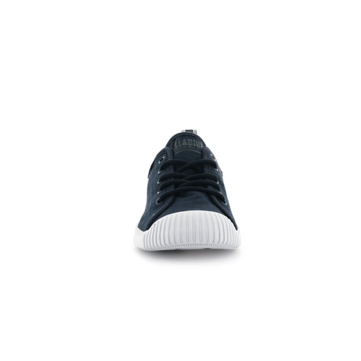 Palladium Easy δαντελα καμβα Low Tops Sneakers γυναικεια μαυρα | ZITJ18326