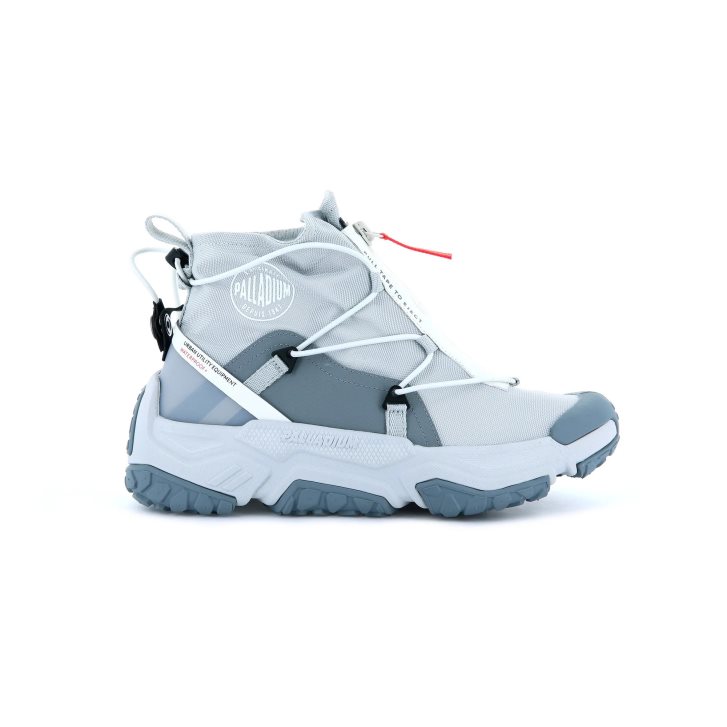 Palladium Off-grid Hi Zip αδιαβροχα + Sneakers γυναικεια ανοιχτο μπλε | AOGU14026
