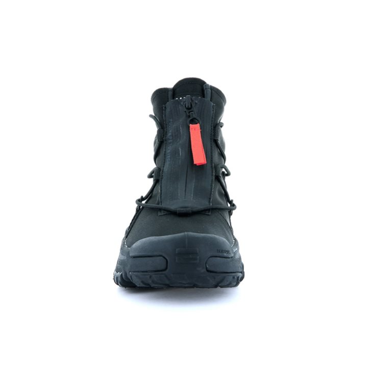 Palladium Off-grid Hi Zip αδιαβροχα + Sneakers γυναικεια μαυρα | EQCP56473
