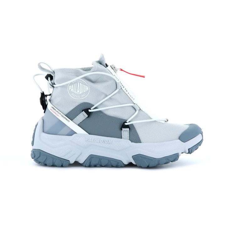 Palladium Off-grid Hi Zip αδιαβροχα + Sneakers ανδρικα ανοιχτο μπλε | XHIU37681