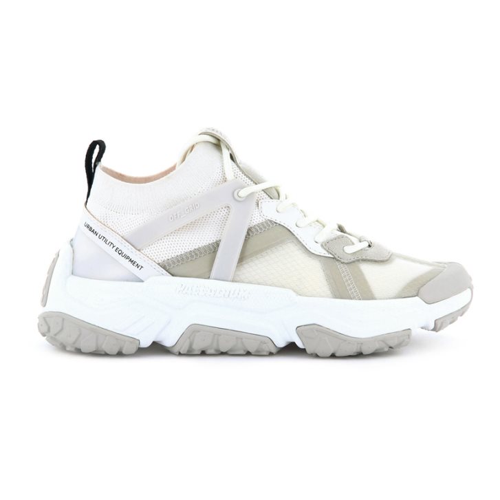 Palladium Off-grid LO Adventure Sneakers γυναικεια ασπρα | PYKI19276