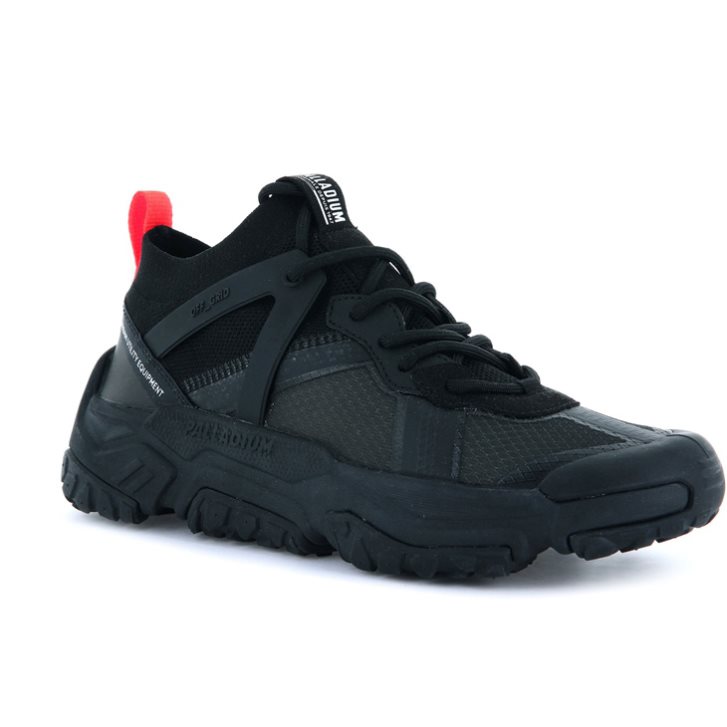 Palladium Off-grid LO Adventure Sneakers ανδρικα μαυρα | QYEF71934