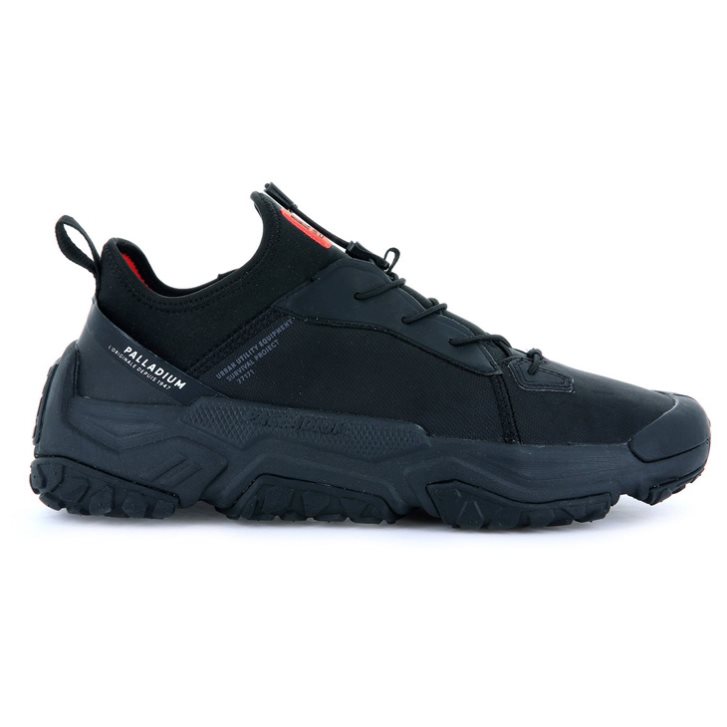 Palladium Off-grid LO NYL Sneakers ανδρικα μαυρα | YCPQ53810