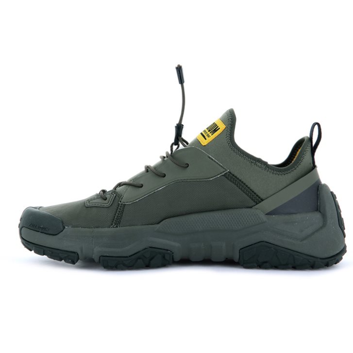 Palladium Off-grid LO NYL Sneakers γυναικεια Ελιά | TQFN98756