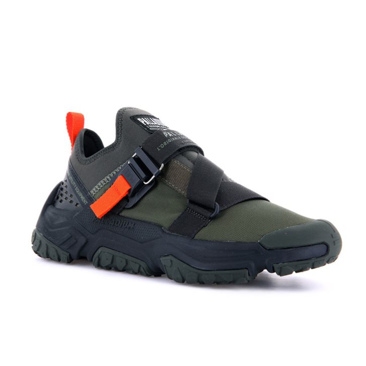 Palladium Off-grid LO Utility Sneakers ανδρικα Ελιά | TNXL08513
