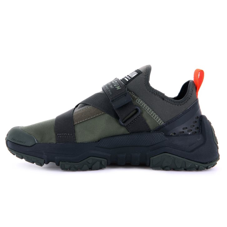 Palladium Off-grid LO Utility Sneakers ανδρικα Ελιά | TNXL08513