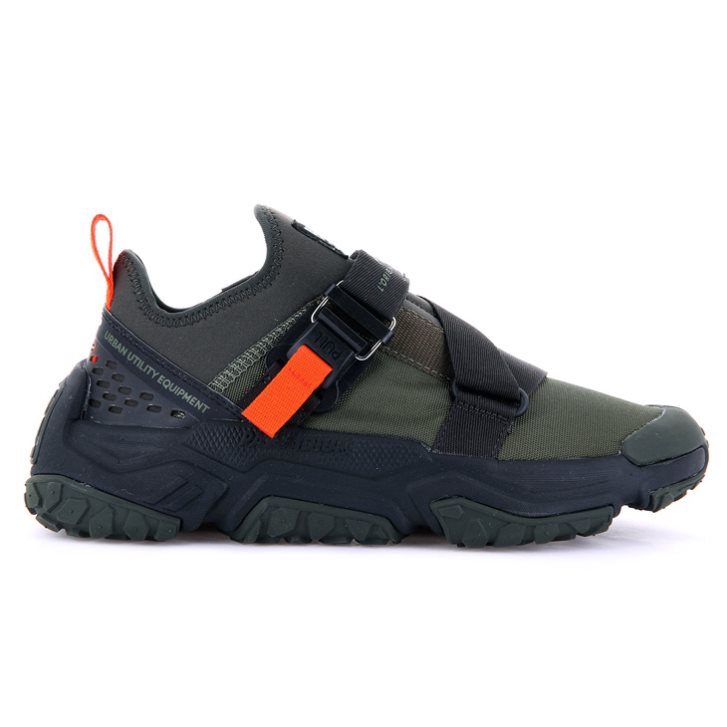 Palladium Off-grid LO Utility Sneakers γυναικεια Ελιά | AIGF15748