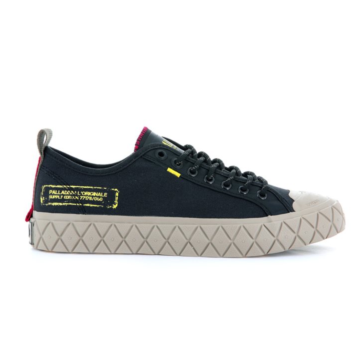 Palladium Palla Ace Supply LO Low Tops Sneakers ανδρικα μαυρα | KCTV71483