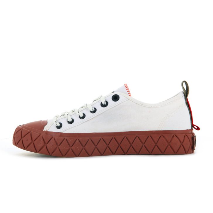 Palladium Palla Ace Supply LO Low Tops Sneakers ανδρικα ασπρα | OJVC34091