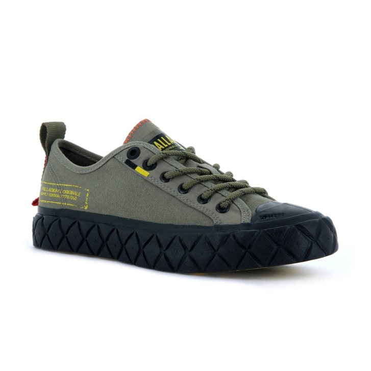 Palladium Palla Ace Supply LO Low Tops Sneakers ανδρικα Ελιά | PIAB07421