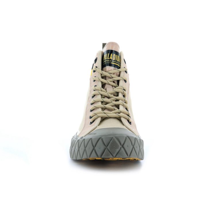 Palladium Palla Ace Supply Mid High Tops Sneakers γυναικεια Χακί | QDPK31492