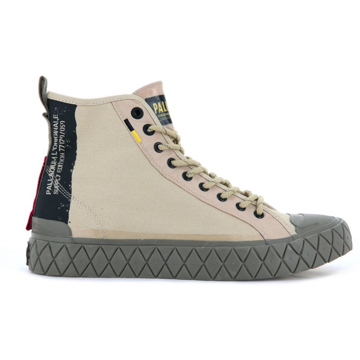Palladium Palla Ace Supply Mid High Tops Sneakers γυναικεια Χακί | QDPK31492
