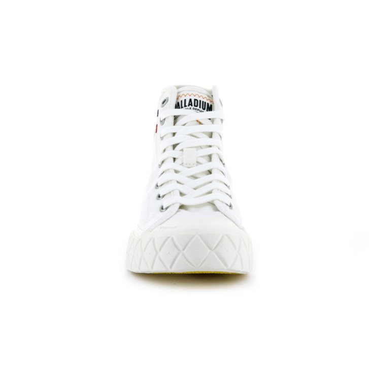 Palladium Palla Ace καμβα High Tops Sneakers γυναικεια ασπρα | OABD30129