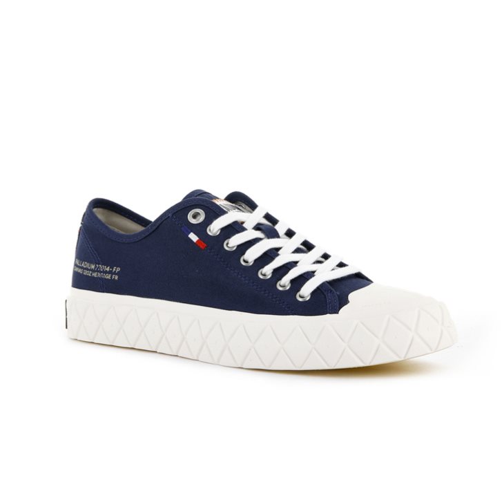 Palladium Palla Ace καμβα Low Tops Sneakers γυναικεια σκουρο μπλε | CTLF72398