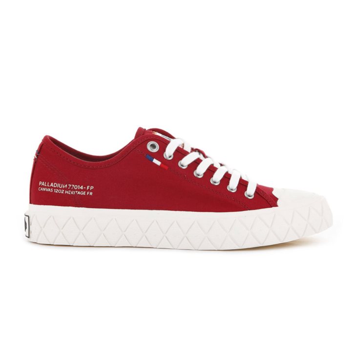 Palladium Palla Ace καμβα Low Tops Sneakers γυναικεια κοκκινα | KPCA96253