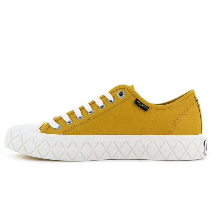 Palladium Palla Ace καμβα Low Tops Sneakers γυναικεια μουστάρδα | LBGC69702