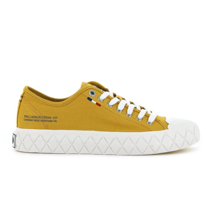 Palladium Palla Ace καμβα Low Tops Sneakers γυναικεια μουστάρδα | LBGC69702