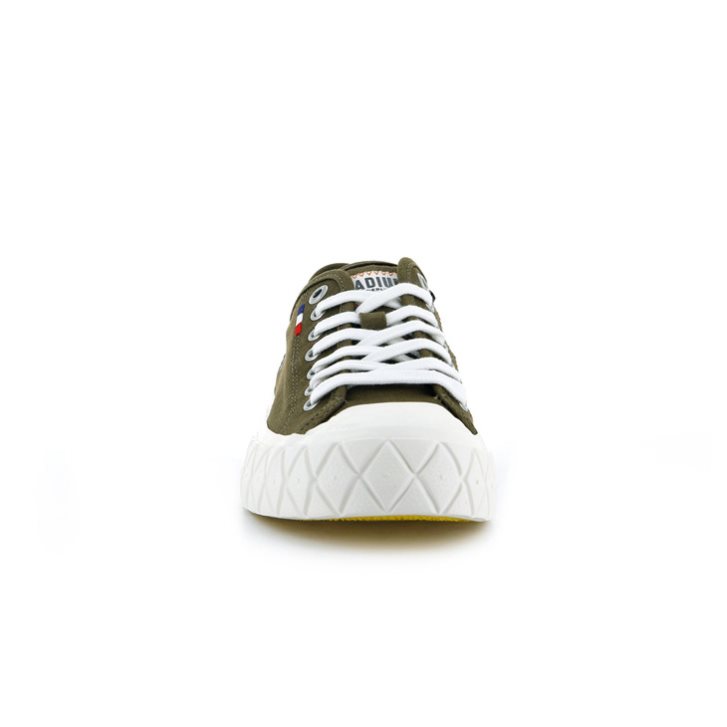 Palladium Palla Ace καμβα Low Tops Sneakers ανδρικα καφε | QOGZ10536
