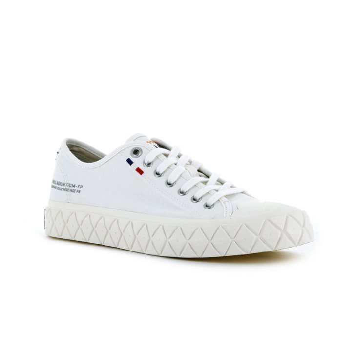 Palladium Palla Ace καμβα Low Tops Sneakers ανδρικα ασπρα | YMVX95813