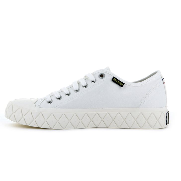 Palladium Palla Ace καμβα Low Tops Sneakers ανδρικα ασπρα | YMVX95813