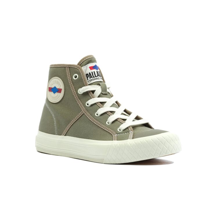 Palladium Palla Louvel High Tops Sneakers ανδρικα Ελιά | MNER09316