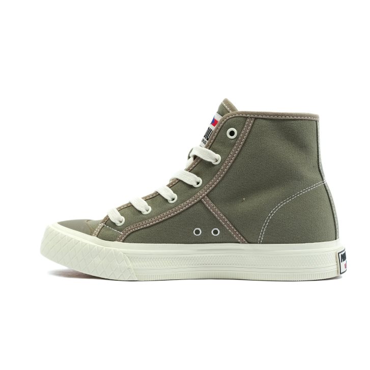 Palladium Palla Louvel High Tops Sneakers ανδρικα Ελιά | MNER09316