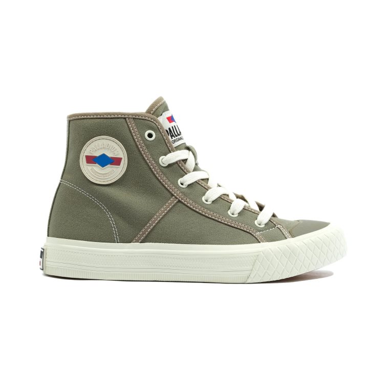 Palladium Palla Louvel High Tops Sneakers ανδρικα Ελιά | MNER09316