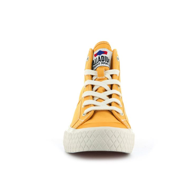 Palladium Palla Louvel High Tops Sneakers ανδρικα μουστάρδα | QDKY97510