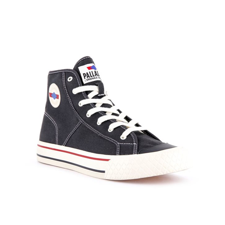 Palladium Palla Louvel High Tops Sneakers ανδρικα μαυρα | RHBA94713