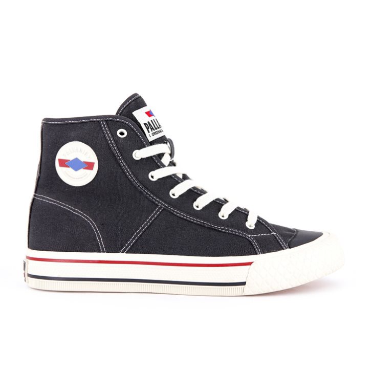 Palladium Palla Louvel High Tops Sneakers ανδρικα μαυρα | RHBA94713