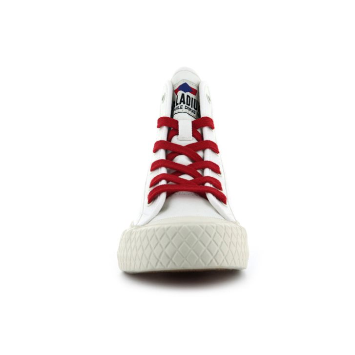 Palladium Palla Louvel High Tops Sneakers ανδρικα ασπρα | YLTH32845