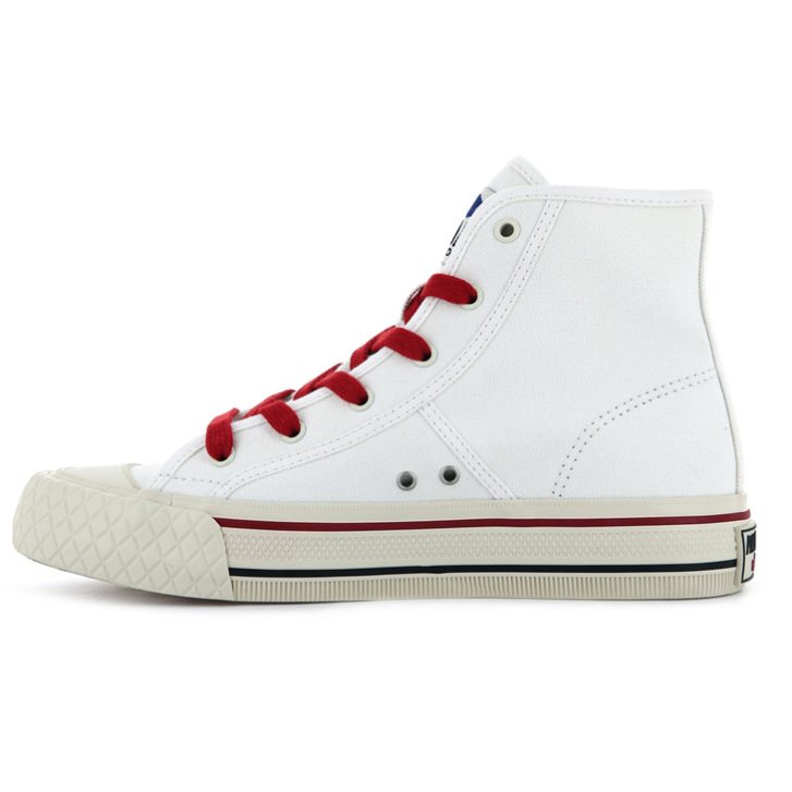 Palladium Palla Louvel High Tops Sneakers ανδρικα ασπρα | YLTH32845