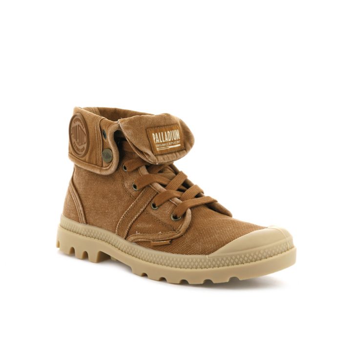 Palladium Pallabrousse Baggy Boots γυναικεια καφε | UCYJ60834