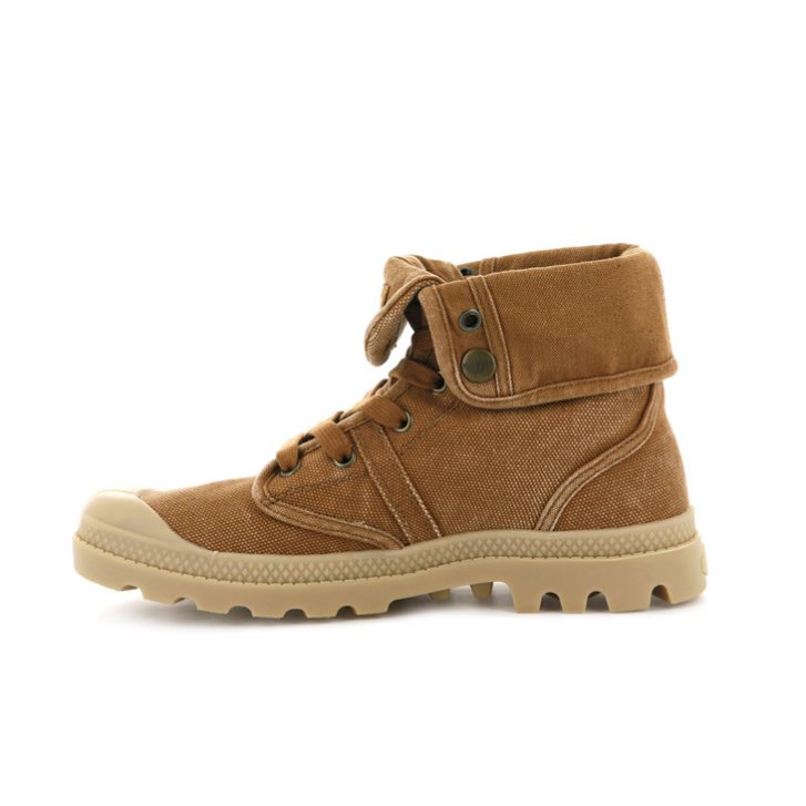 Palladium Pallabrousse Baggy Boots γυναικεια καφε | UCYJ60834