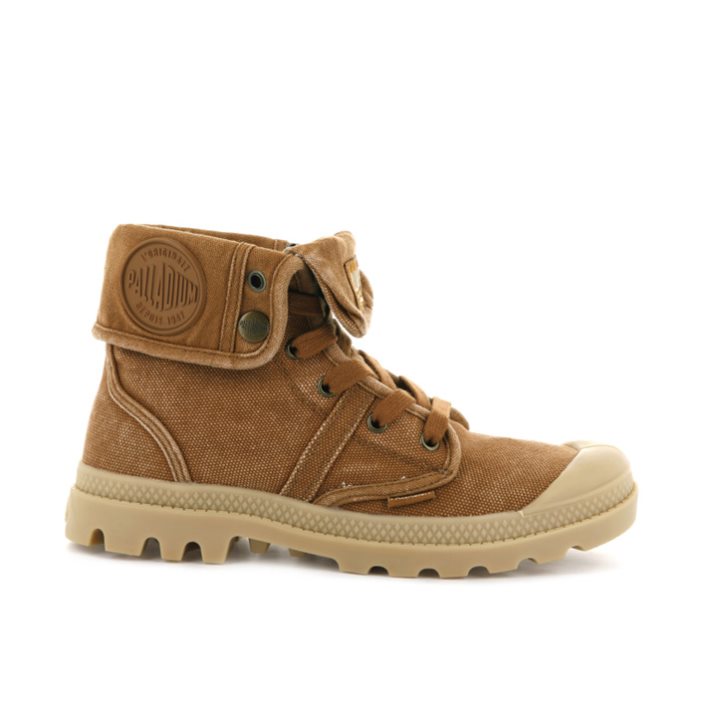 Palladium Pallabrousse Baggy Boots γυναικεια καφε | UCYJ60834