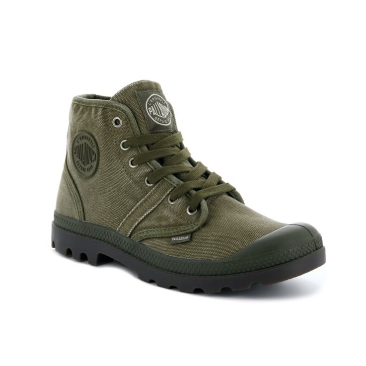 Palladium Pallabrousse Boots ανδρικα Ελιά | NLRB62738