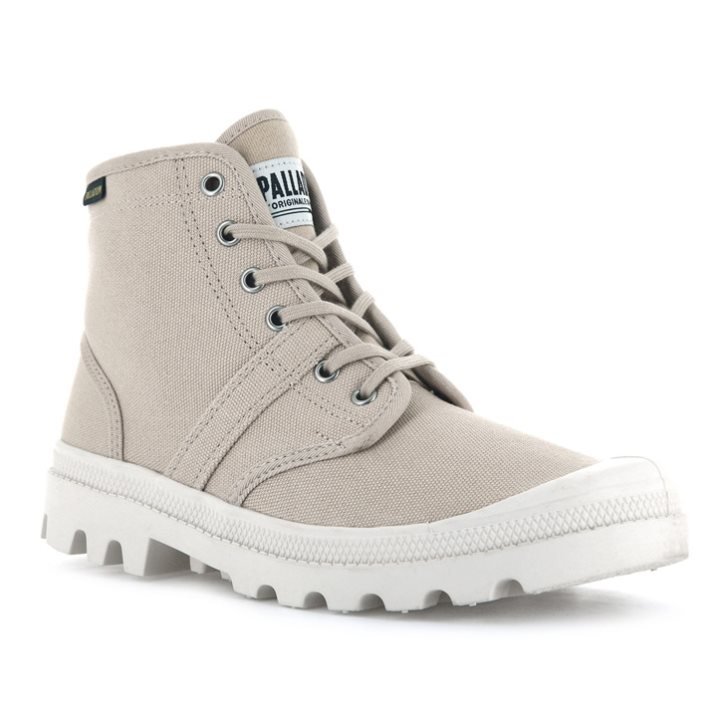 Palladium Pallabrousse Boots ανδρικα ανοιχτο γκρι | MFZI23980