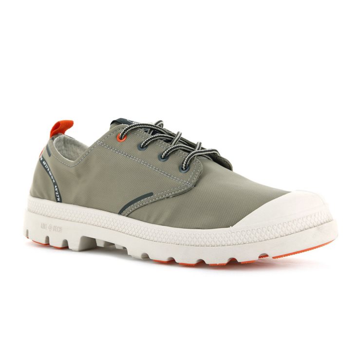 Palladium Pallafin RC LOW WP+ Oxfords Shoes γυναικεια Ελιά | GYQV60235