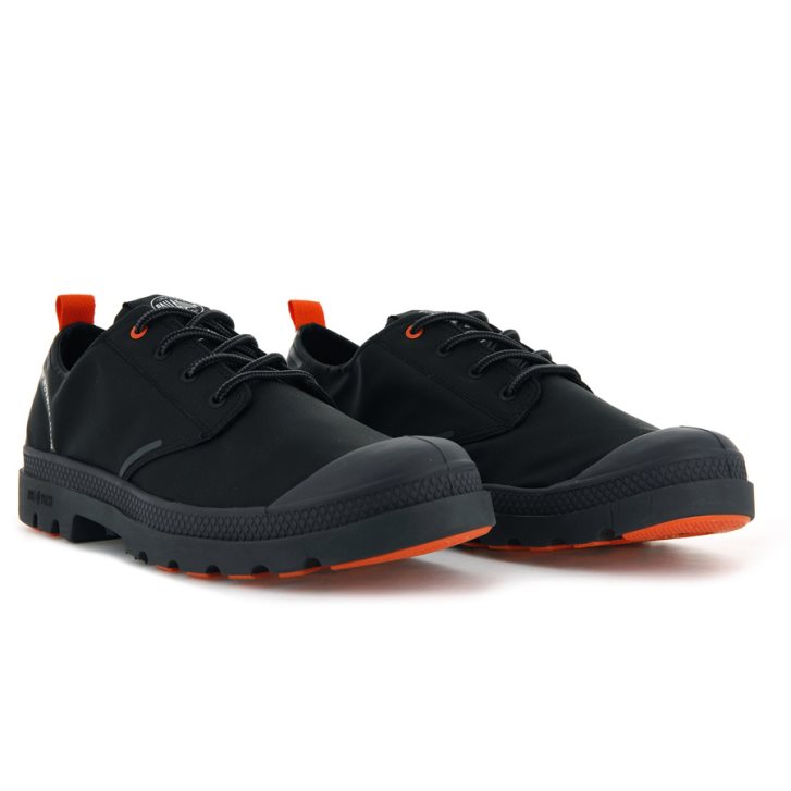 Palladium Pallafin RC LOW WP+ Oxfords Shoes γυναικεια μαυρα | UPVM72046