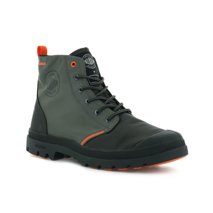 Palladium Pallafin Recycle Boots ανδρικα Ελιά | RPLT27391