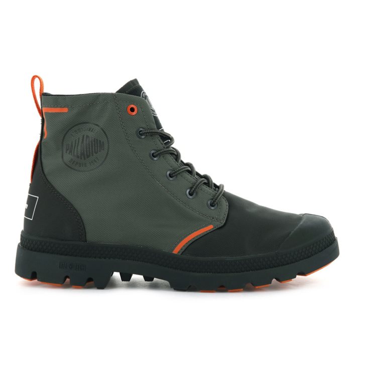 Palladium Pallafin Recycle Boots ανδρικα Ελιά | RPLT27391