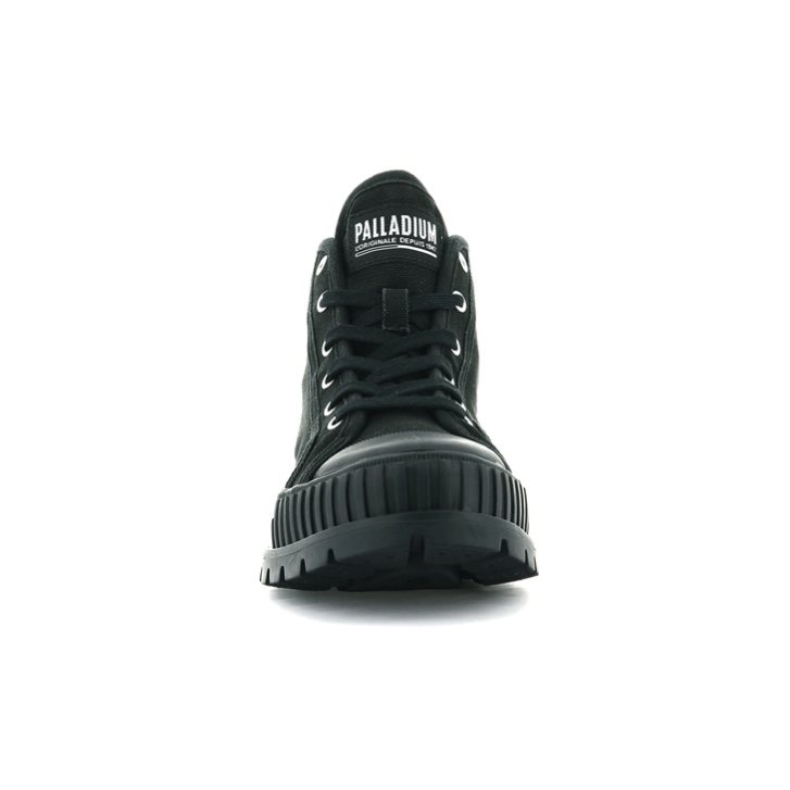 Palladium Pallashock Mid OG Boots ανδρικα μαυρα | KXTB05268