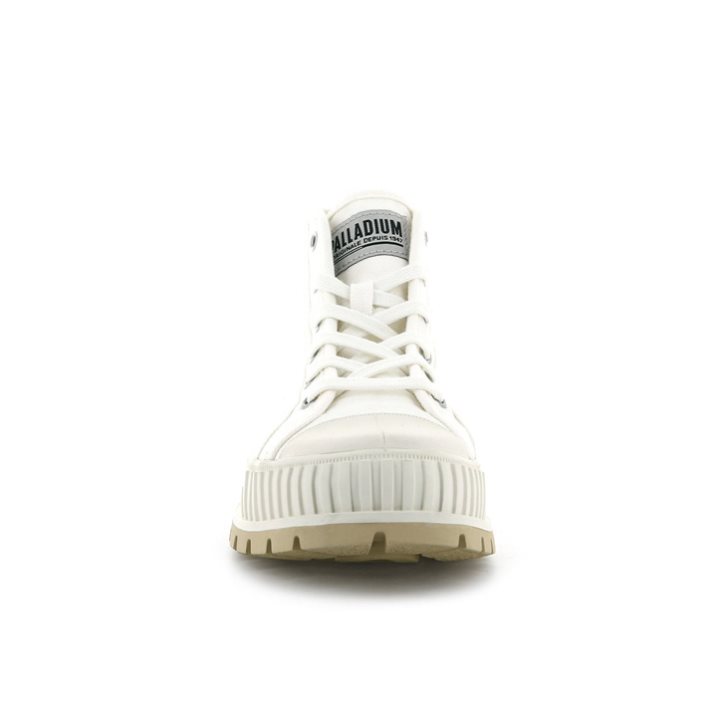 Palladium Pallashock Mid OG High Tops Sneakers γυναικεια ασπρα | QOJL70824