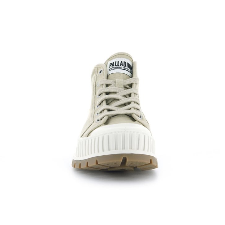 Palladium Pallashock Mid OG High Tops Sneakers γυναικεια ανοιχτο πρασινο | TZYF38506