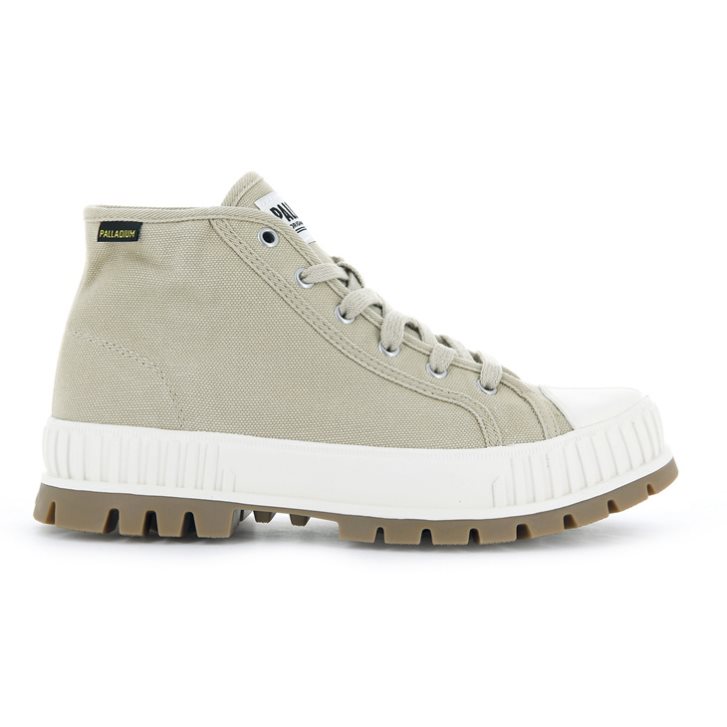 Palladium Pallashock Mid OG High Tops Sneakers γυναικεια ανοιχτο πρασινο | TZYF38506
