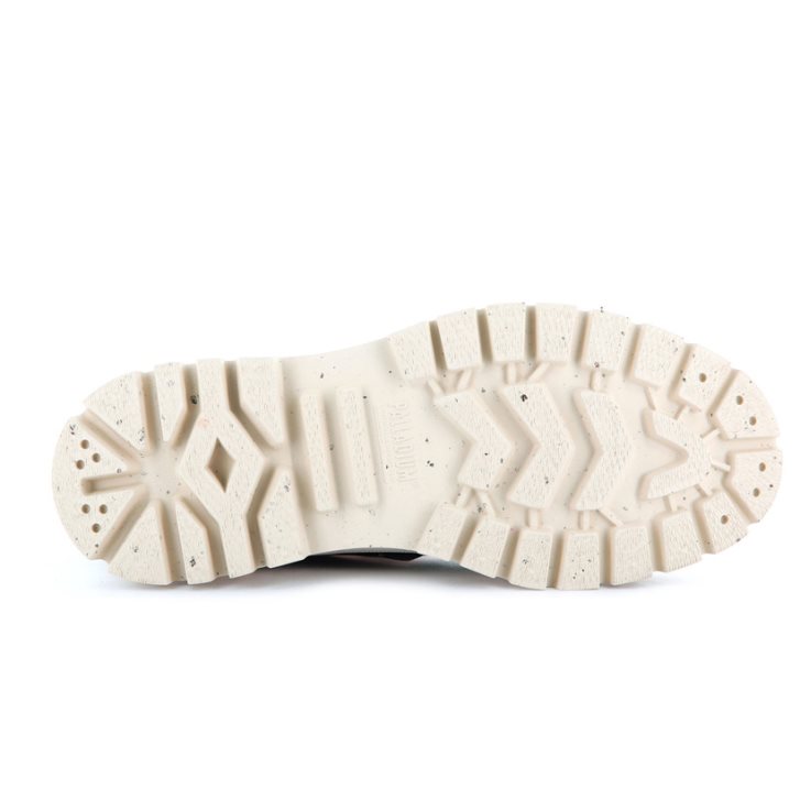 Palladium Pallashock Mid Organic Boots ανδρικα μαυρα | ZCHW69037