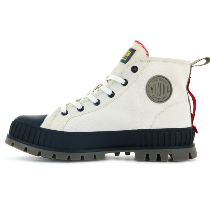 Palladium Pallashock Supply Hi Boots ανδρικα ασπρα | SYKD52748