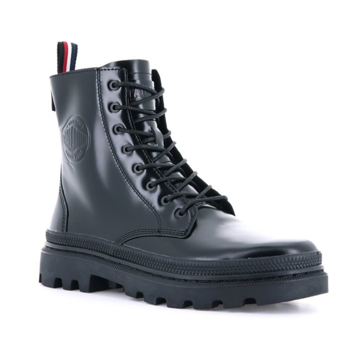 Palladium Pallatrooper Off-1 Boots ανδρικα μαυρα | RYPV67301