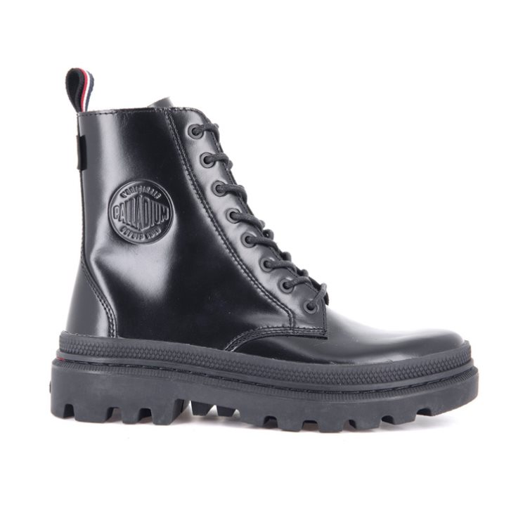 Palladium Pallatrooper Off-1 Boots ανδρικα μαυρα | RYPV67301