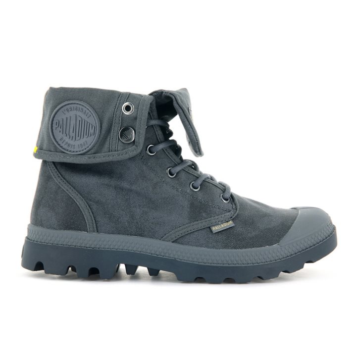 Palladium Pampa Baggy WAX Boots ανδρικα γκρι | POZE72564